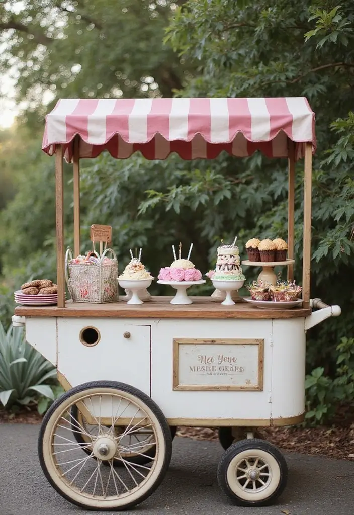 26 Harry Potter Theme Decoration Ideas Full Of Magic - 17. Magical Ice Cream Station