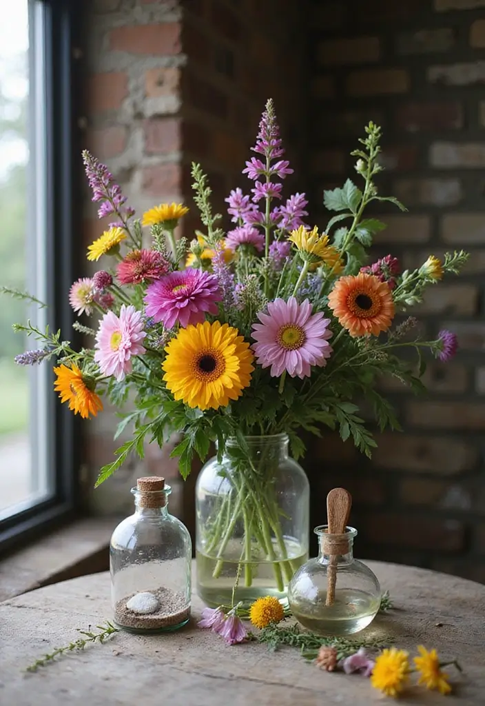 26 Harry Potter Theme Decoration Ideas Full Of Magic - 20. Magical Flower Arrangements