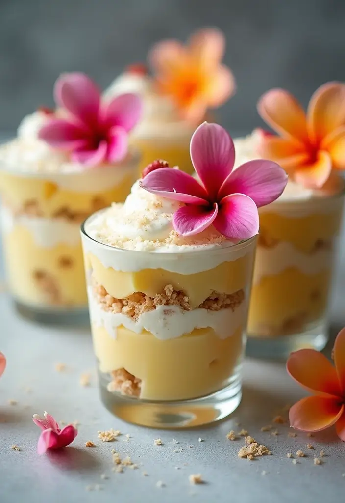 27 Aloha Cake Ideas With Tropical Vibes - 27. Tiramisu Tropical Twist