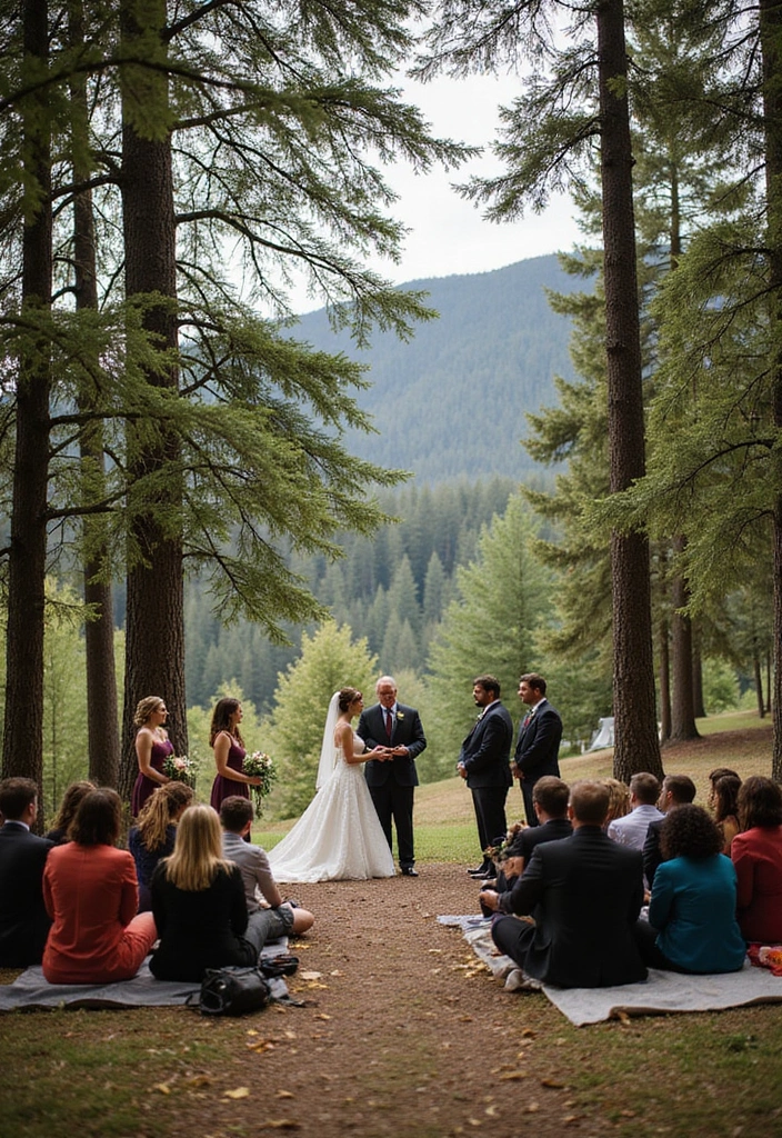 27 Budget Wedding Venue Ideas That Feel Dreamy and Affordable - 21. Campsites