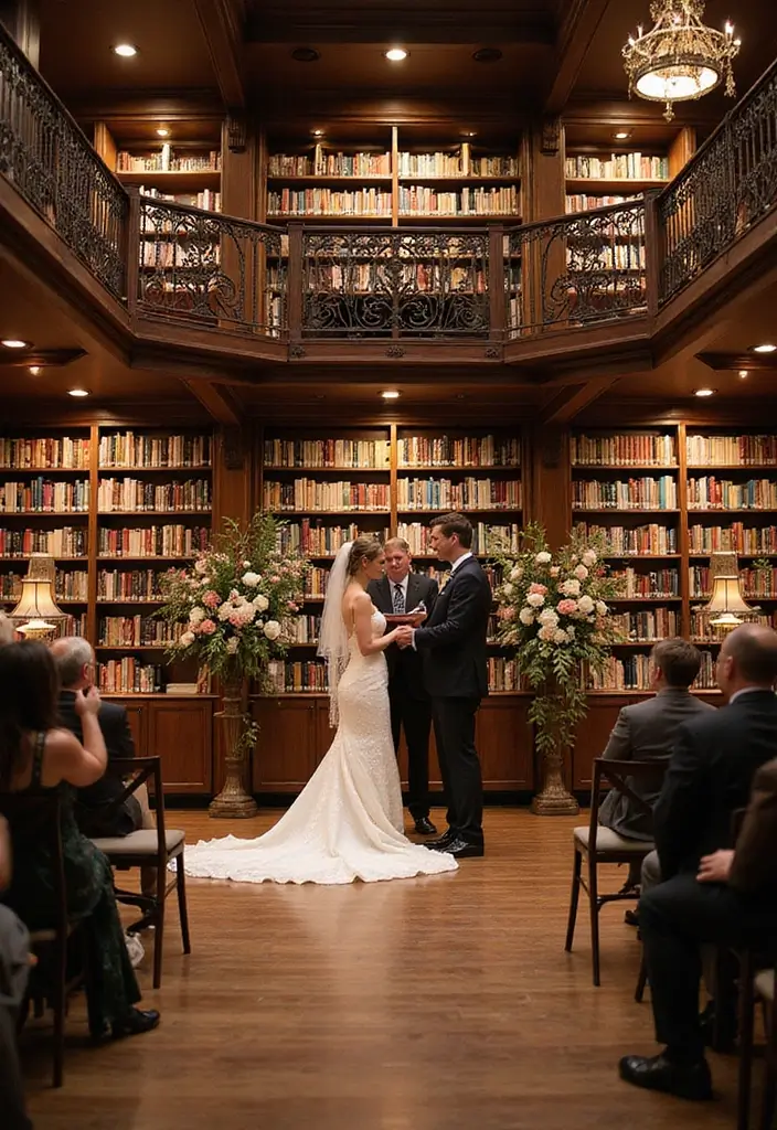 27 Budget Wedding Venue Ideas That Feel Dreamy and Affordable - 25. Local Libraries
