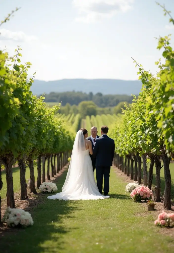 27 Budget Wedding Venue Ideas That Feel Dreamy and Affordable - 4. Vineyards