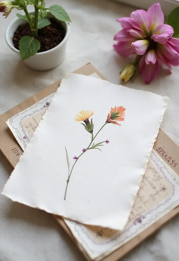 27 Engagement Invite Ideas That Stand Out - 1. Plantable Seed Paper Invites