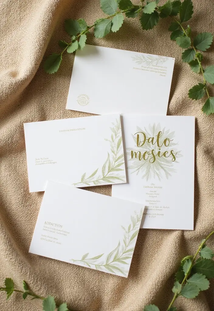 27 Engagement Invite Ideas That Stand Out - 19. Eco-Conscious Themes