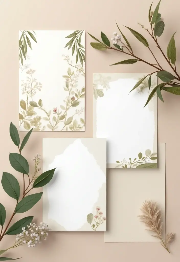 27 Engagement Invite Ideas That Stand Out - 26. Eco-Conscious Wedding Themes