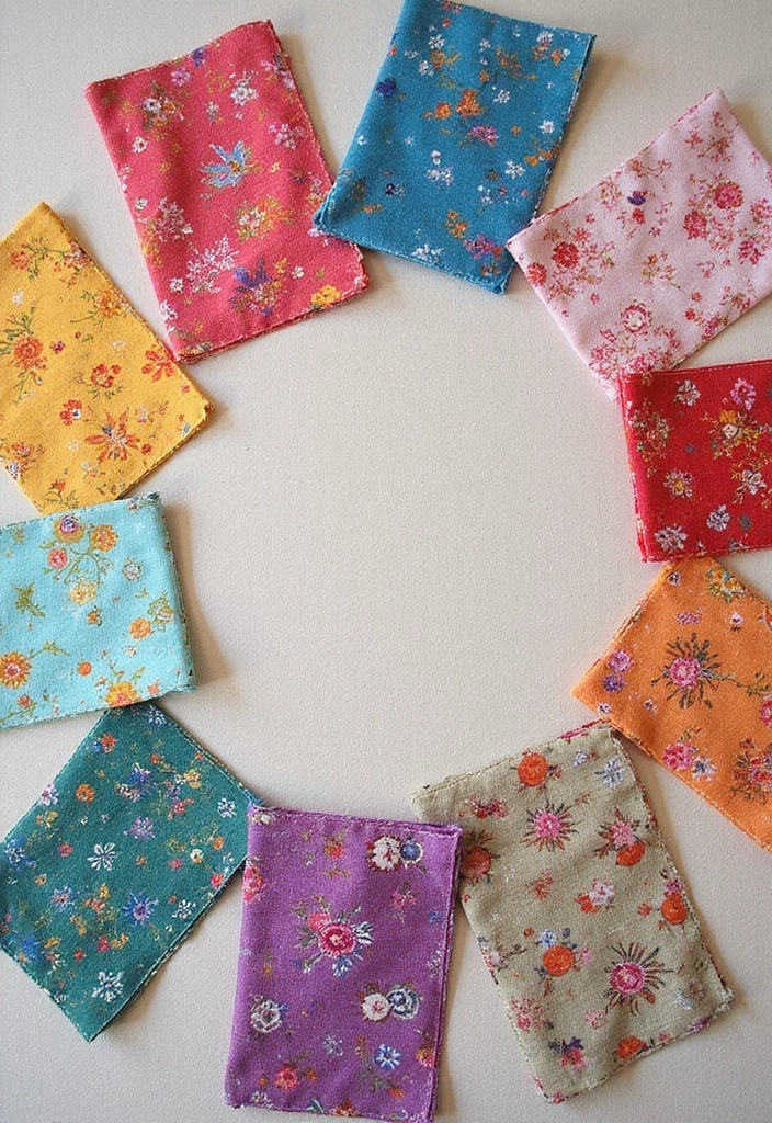 27 Engagement Invite Ideas That Stand Out - 5. Upcycled Fabrics Invitations