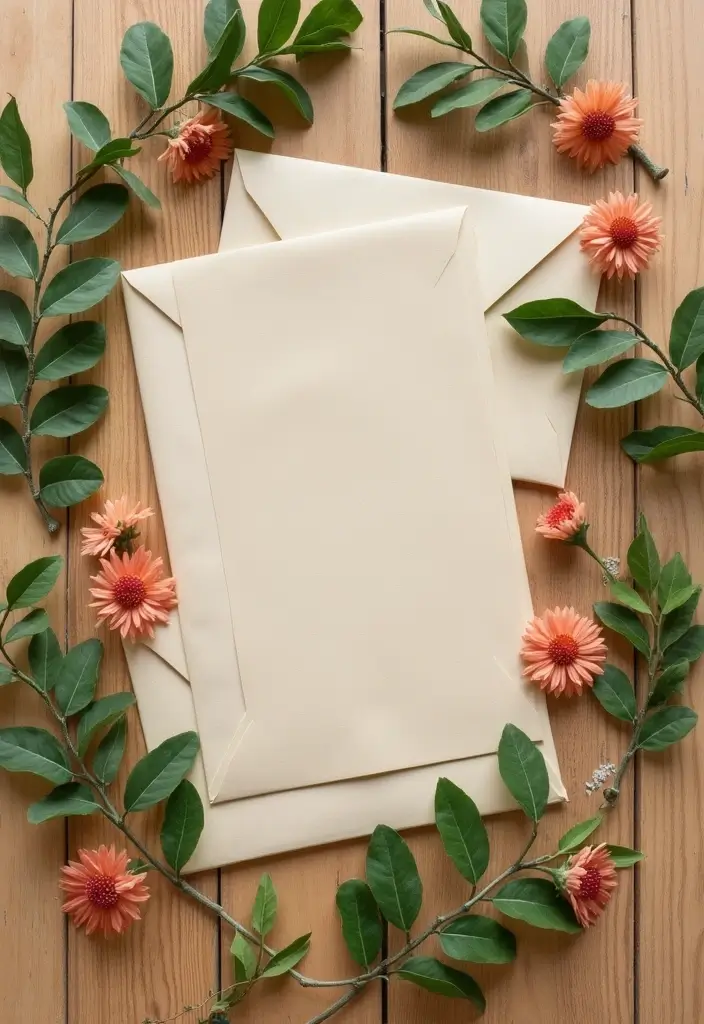 27 Engagement Invite Ideas That Stand Out - 6. Biodegradable Envelopes