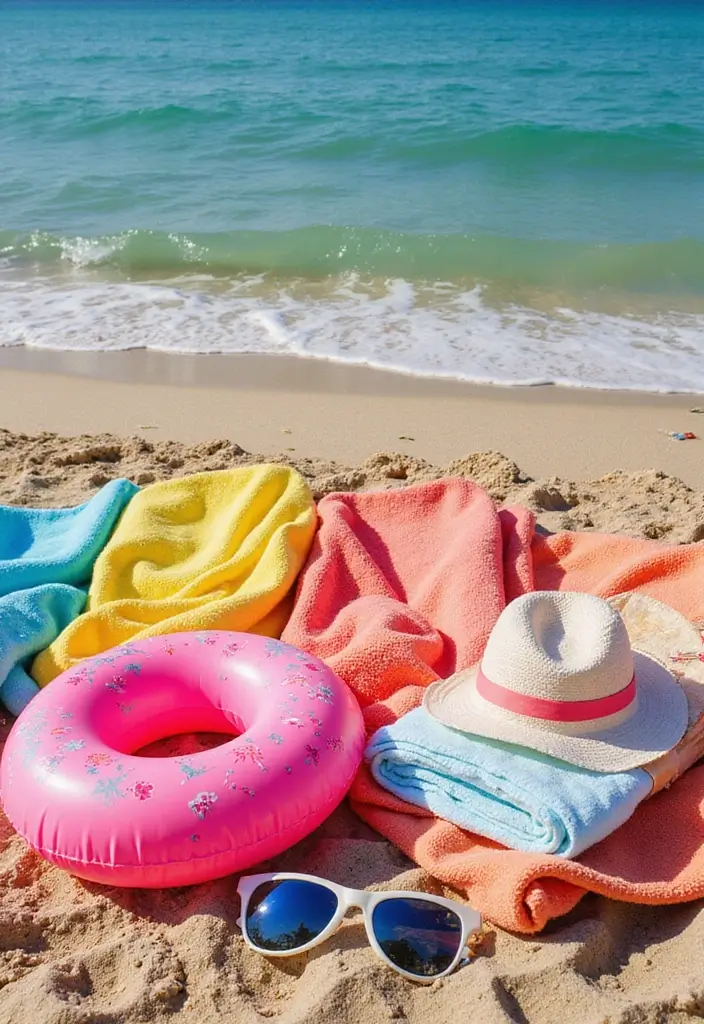 27 Engagement Packing Ideas For Bride Essentials - 11. Fun Beach or Pool Accessories
