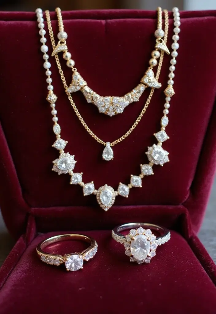 27 Engagement Packing Ideas For Bride Essentials - 3. Thoughtful Jewelry Selections