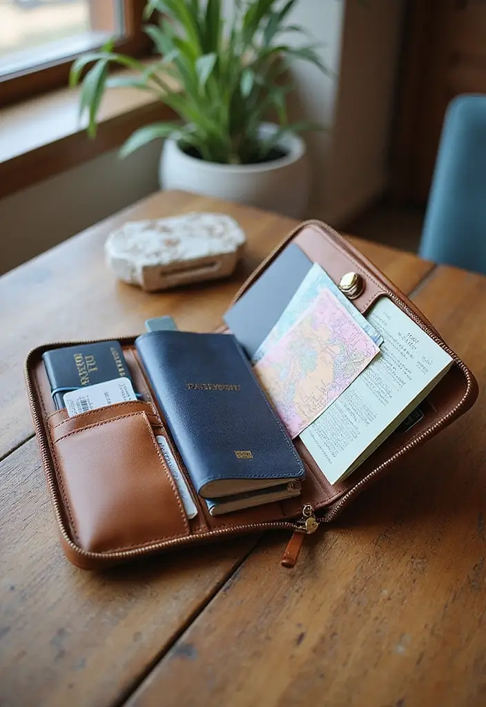 27 Engagement Packing Ideas For Bride Essentials - 6. Essential Travel Documents and Itinerary