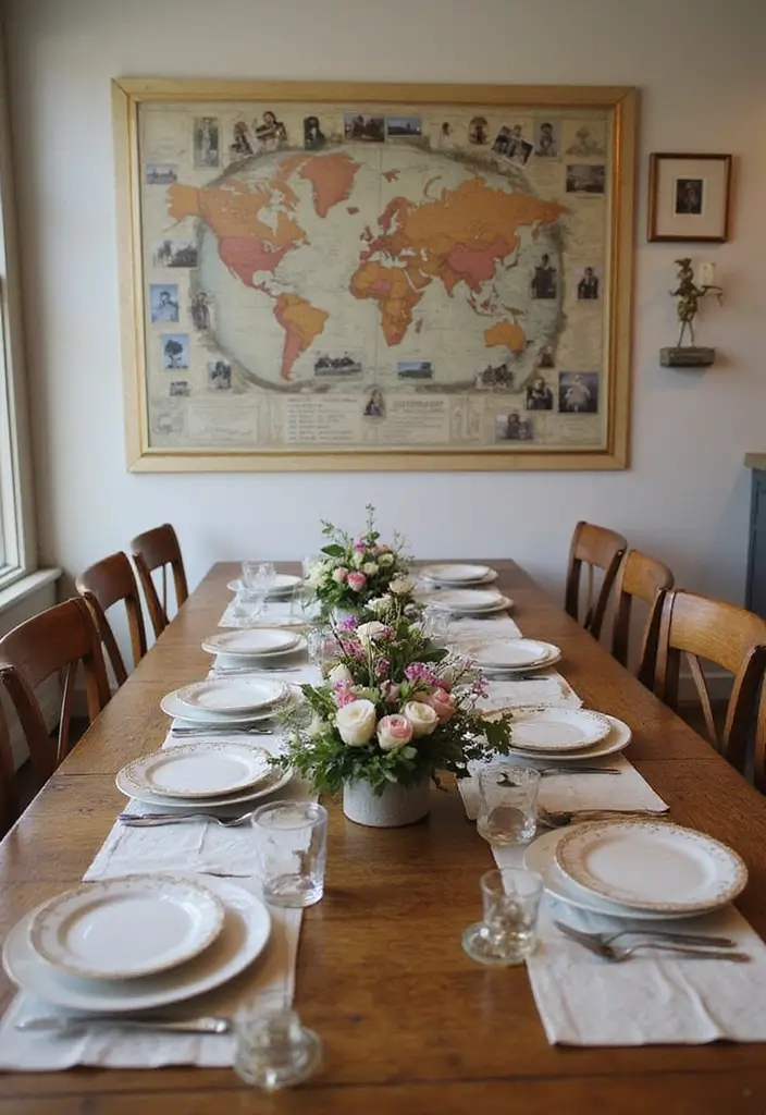 27 Home Reception Ideas That Feel Cozy - 18. Personal Touches on Tables