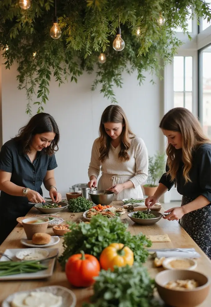 27 Miss To Mrs Bridal Shower Ideas That Feel Special - 17. Sustainable Cooking Class