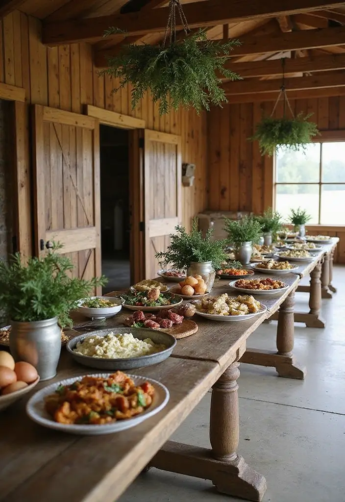 27 Miss To Mrs Bridal Shower Ideas That Feel Special - 18. Rustic Barn Celebration