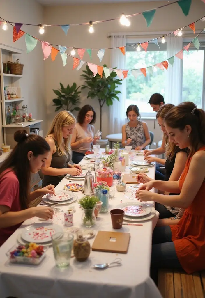 27 Miss To Mrs Bridal Shower Ideas That Feel Special - 5. DIY Crafting Party