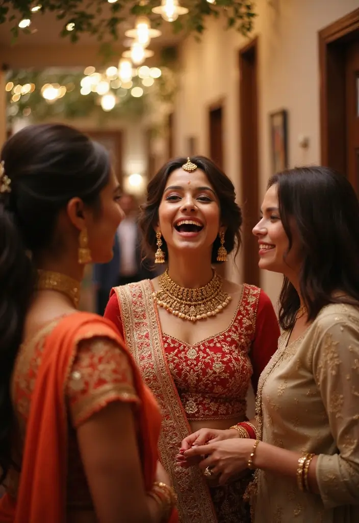 27 Photo Ideas With Lehenga That Highlight The Outfit - 15. Candid Moments