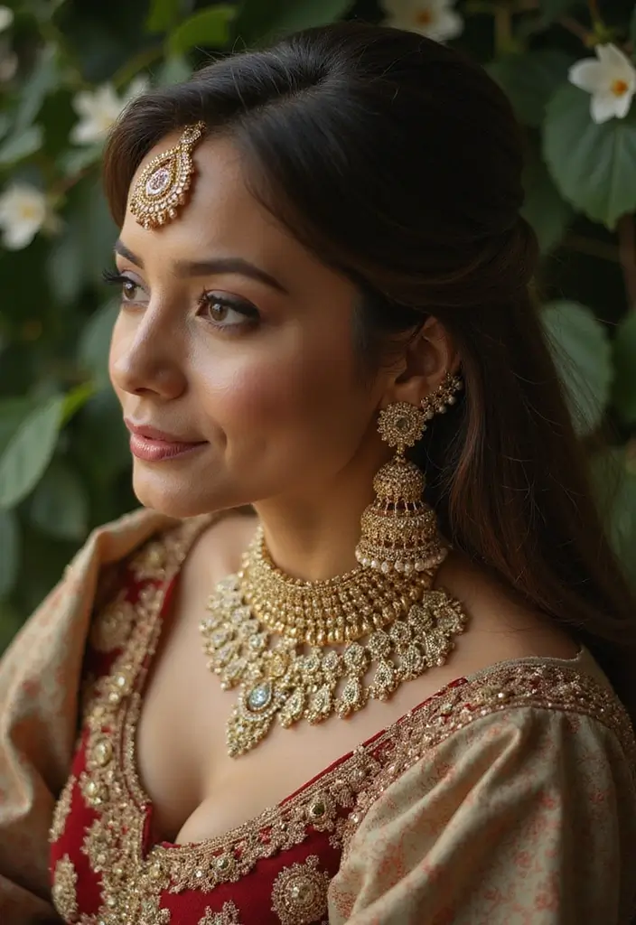 27 Photo Ideas With Lehenga That Highlight The Outfit - 16. Play With Accessories