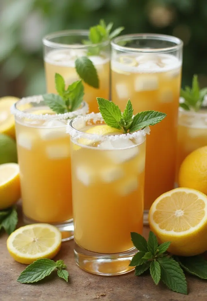 27 Wedding Refreshment Ideas Guests Will Appreciate - 15. Sweet Tea Lemonade Mix