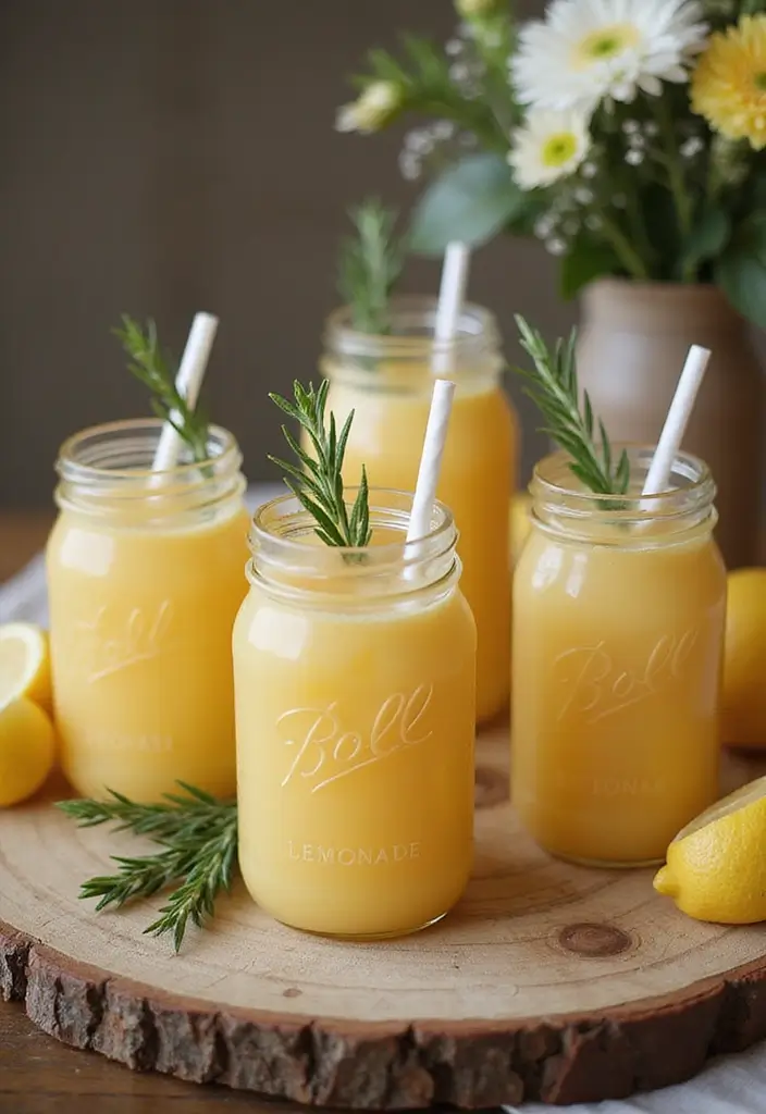 27 Wedding Refreshment Ideas Guests Will Appreciate - 22. Maple Lemonade Twist