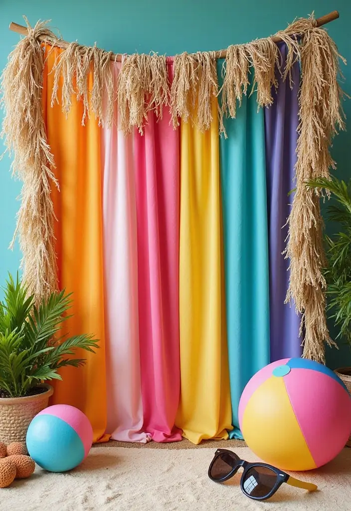 28 Beach Bridal Shower Ideas That Feel Breezy and Elegant - 5. Beachy Photo Booth
