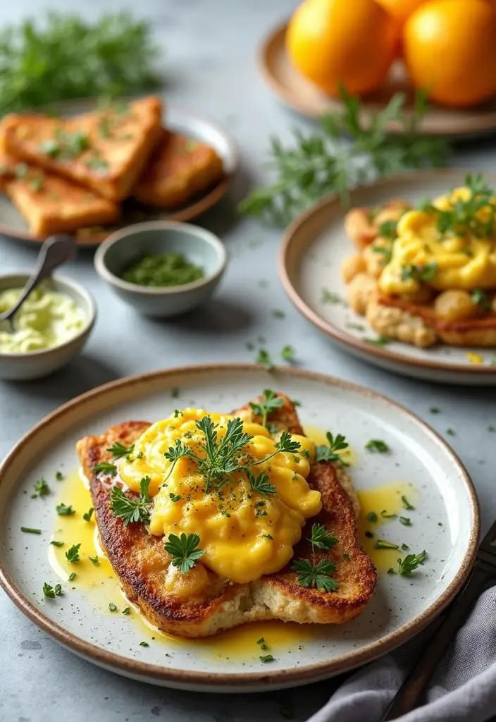 28 Breakfast Wedding Ideas That Feel Cozy and Unique - 22. Fresh Herb Infused Dishes
