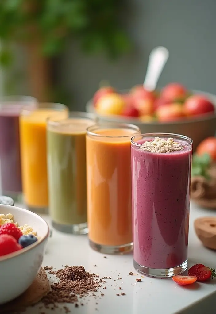 28 Breakfast Wedding Ideas That Feel Cozy and Unique - 9. Smoothie Bowl Station