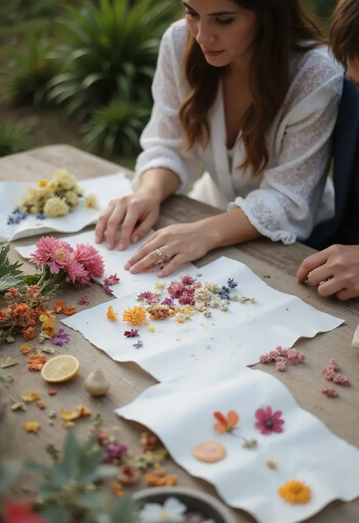 28 Ceremony Unity Ideas That Symbolize Your Love - 14. Handmade Paper Unity Ceremony