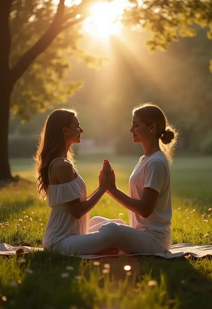 28 Ceremony Unity Ideas That Symbolize Your Love - 23. Unity Yoga Ceremony