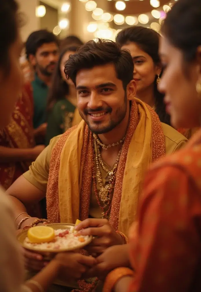 28 Haldi Ceremony Ideas For Groom That Feel Joyful - 28. Harmonious Closing Rituals