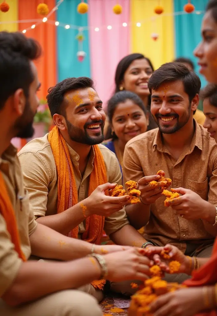28 Haldi Ceremony Ideas For Groom That Feel Joyful - 4. Fun Haldi Games