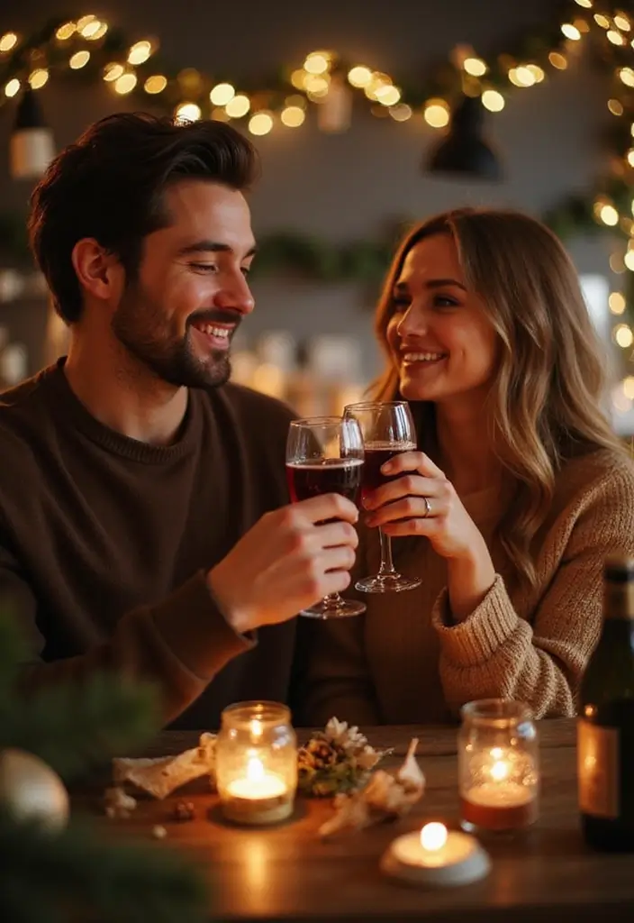 28 NYE Picture Ideas Couple Edition That Feel Festive - 27. New Year’s Eve Toasts