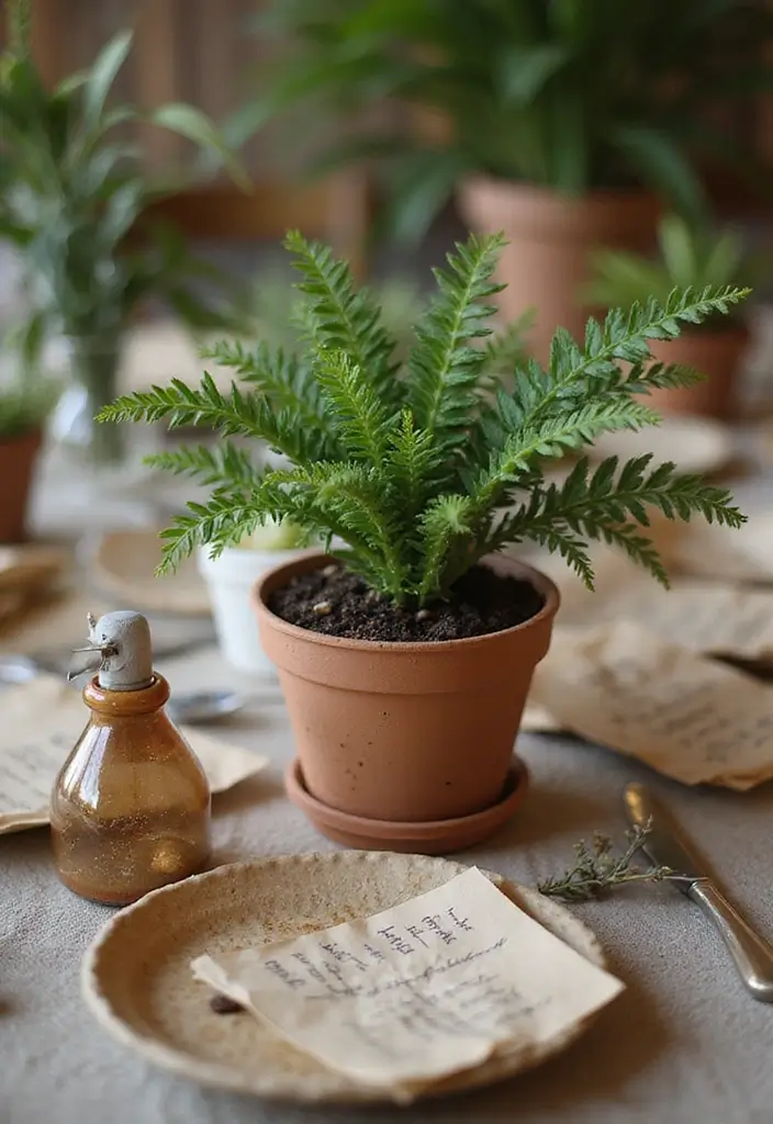 28 Rustic Wedding Table Decor Ideas That Feel Cozy - 17. Eco-Friendly Favors