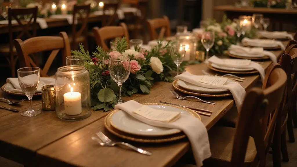 28 Rustic Wedding Table Decor Ideas That Feel Cozy