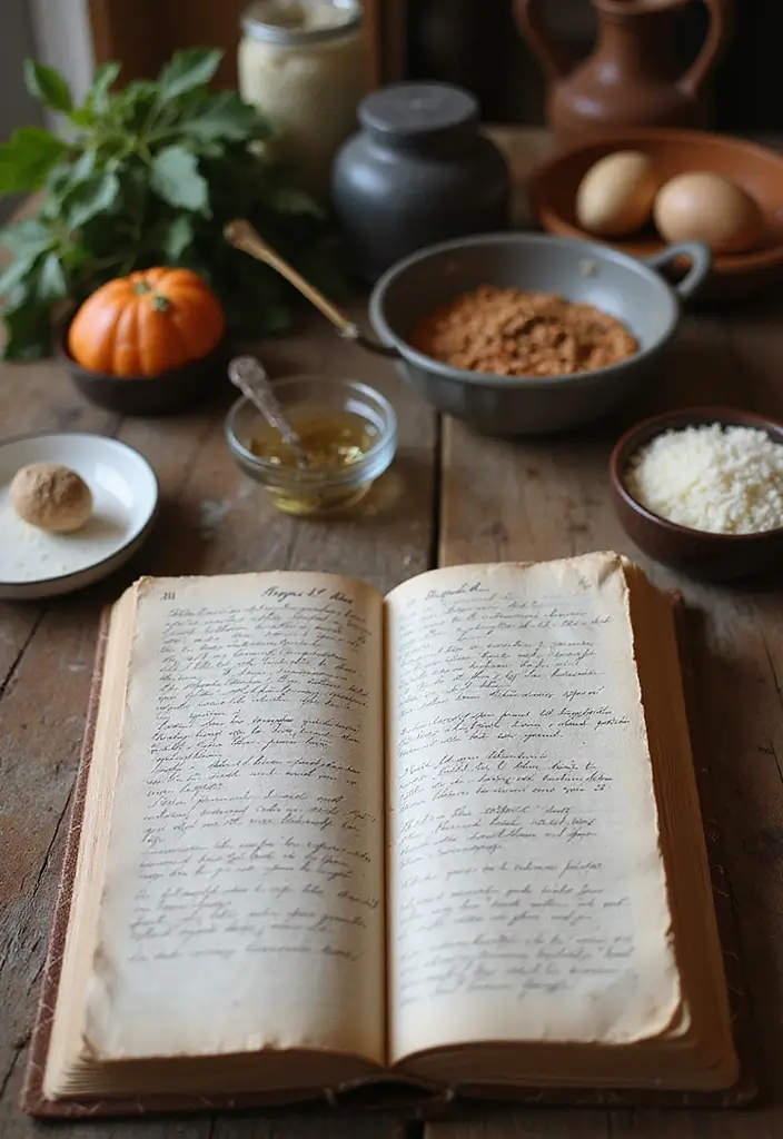 28 Timeless 50th Anniversary Gift Ideas: Eco-Friendly Edition - 26. Handwritten Recipe Book