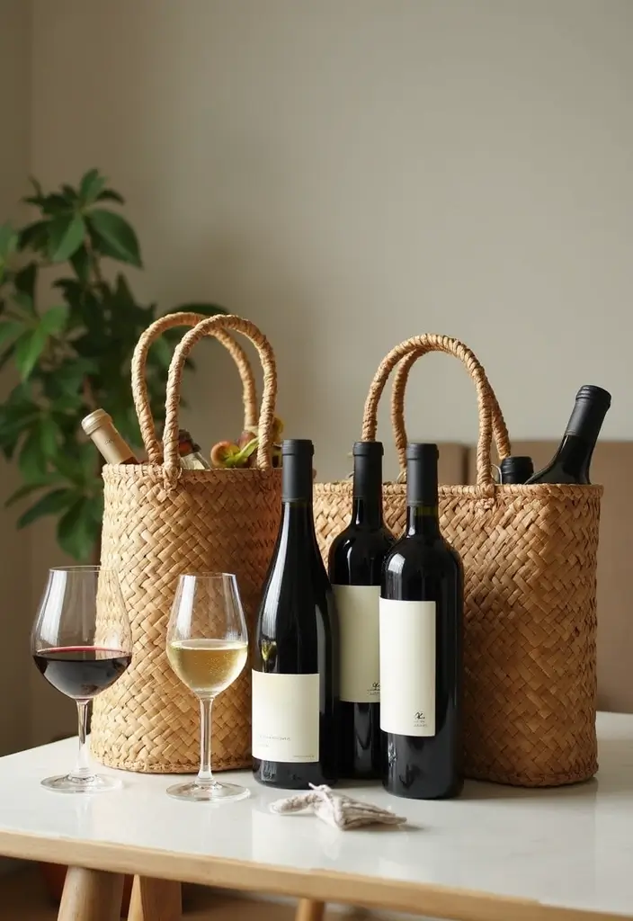28 Timeless 50th Anniversary Gift Ideas: Eco-Friendly Edition - 6. Eco-Friendly Wine Gift Set
