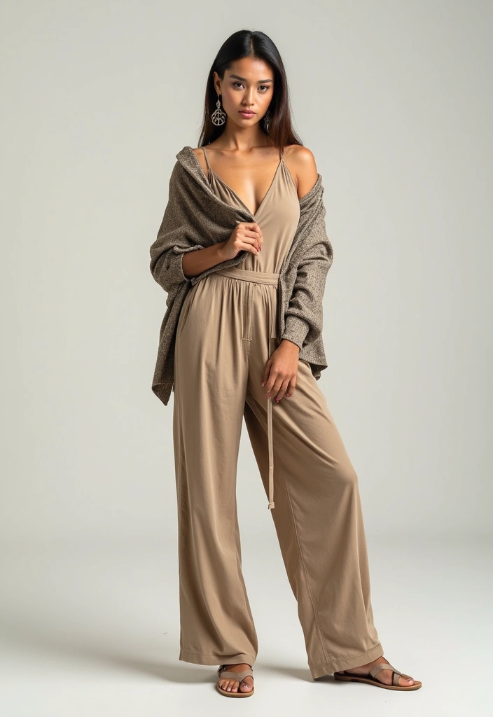 29 Engagement Outfit Ideas Indian Brides Will Love - 8. Reclaimed Fabric Jumpsuit