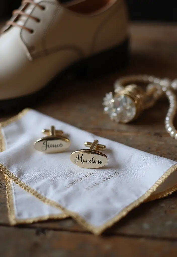 29 Grooms Outfit Ideas That Look Sharp and Stylish - 14. Accessories with a Personal Touch