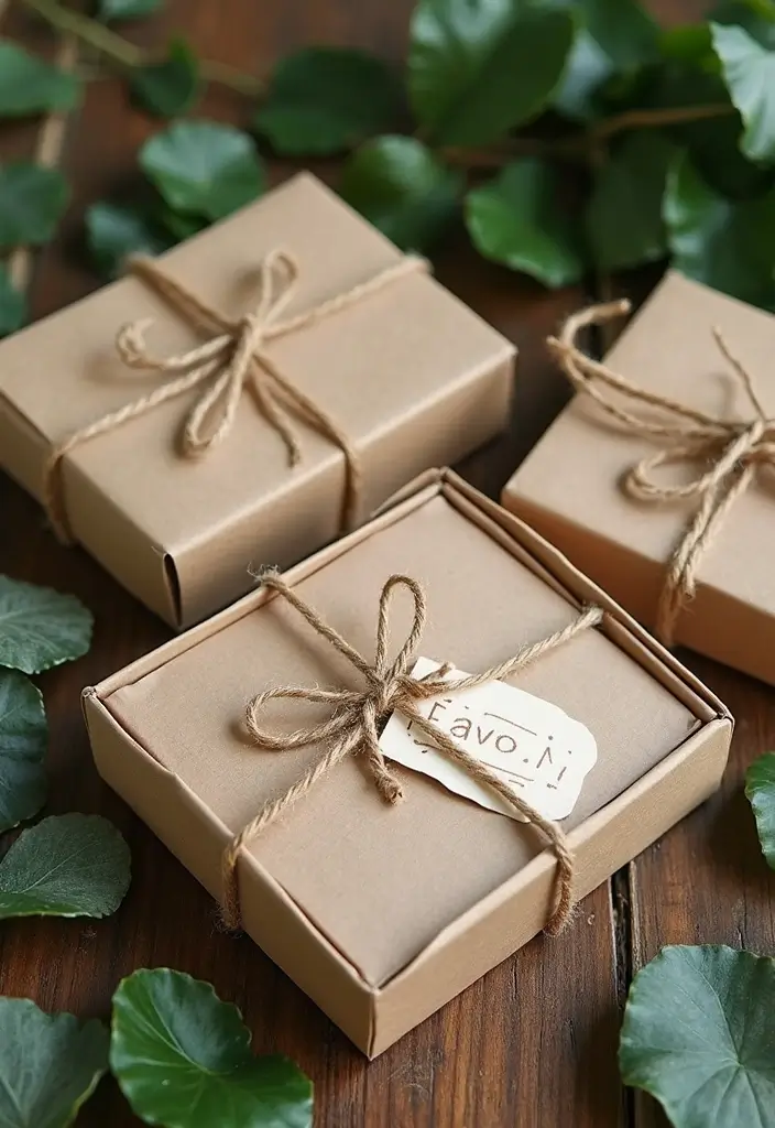 29 Invitation Box Ideas That Wow Recipients - 15. Recycled Cardboard Box Invitations