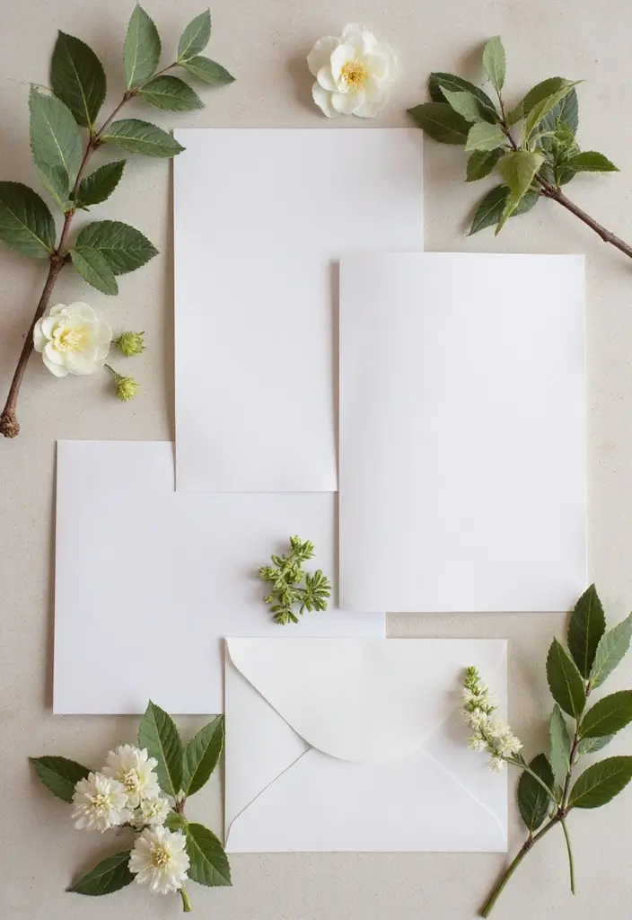 29 Invitation Box Ideas That Wow Recipients - 21. Eco-Friendly Paper Invitations