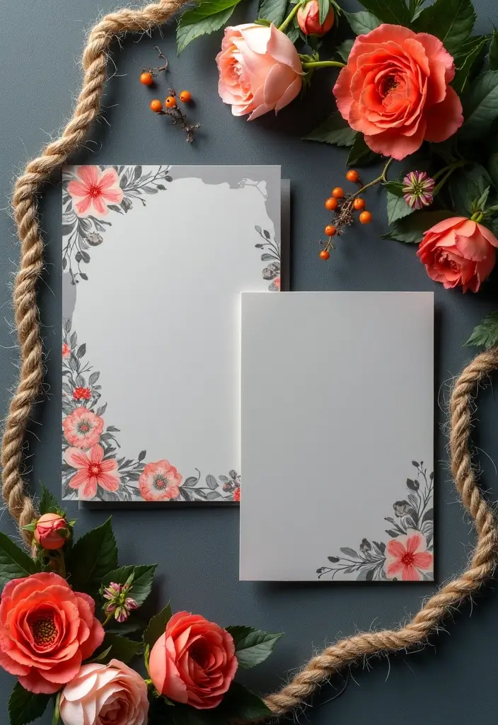 29 Invitation Box Ideas That Wow Recipients - 24. Charcoal Gray Invitations