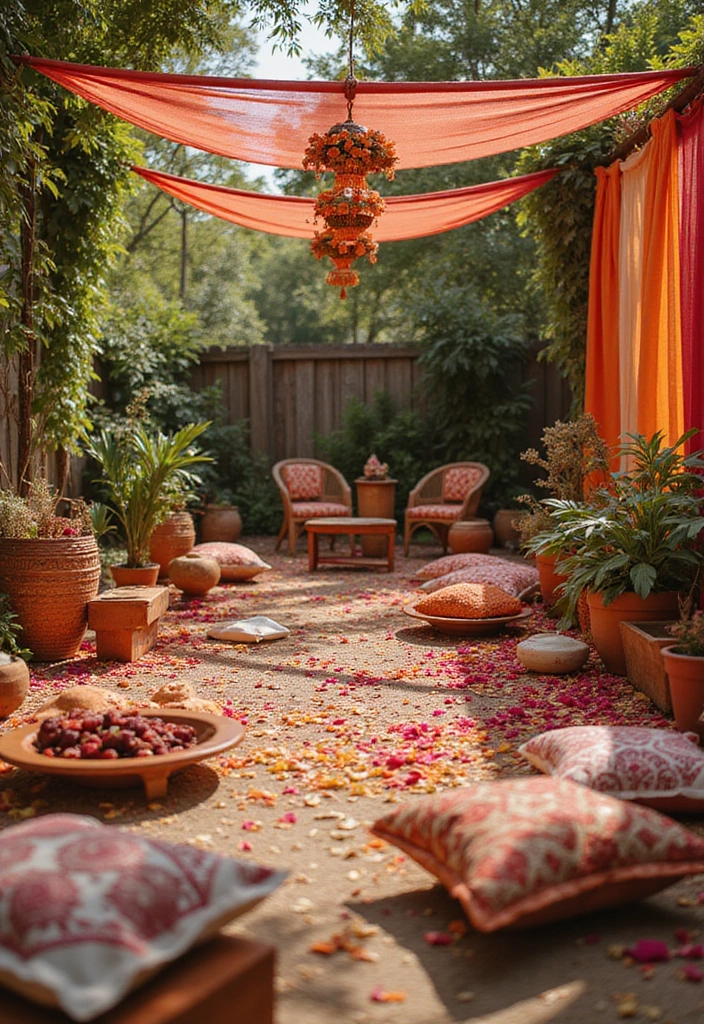 29 Mehndi Decoration Ideas Outdoor That Glow With Color - Conclusion: Celebrate Nature with Colorful Mehndi Decor