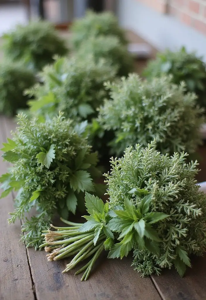 29 Welcome Bride Decoration Ideas That Say Wow - 17. Herb Bouquets