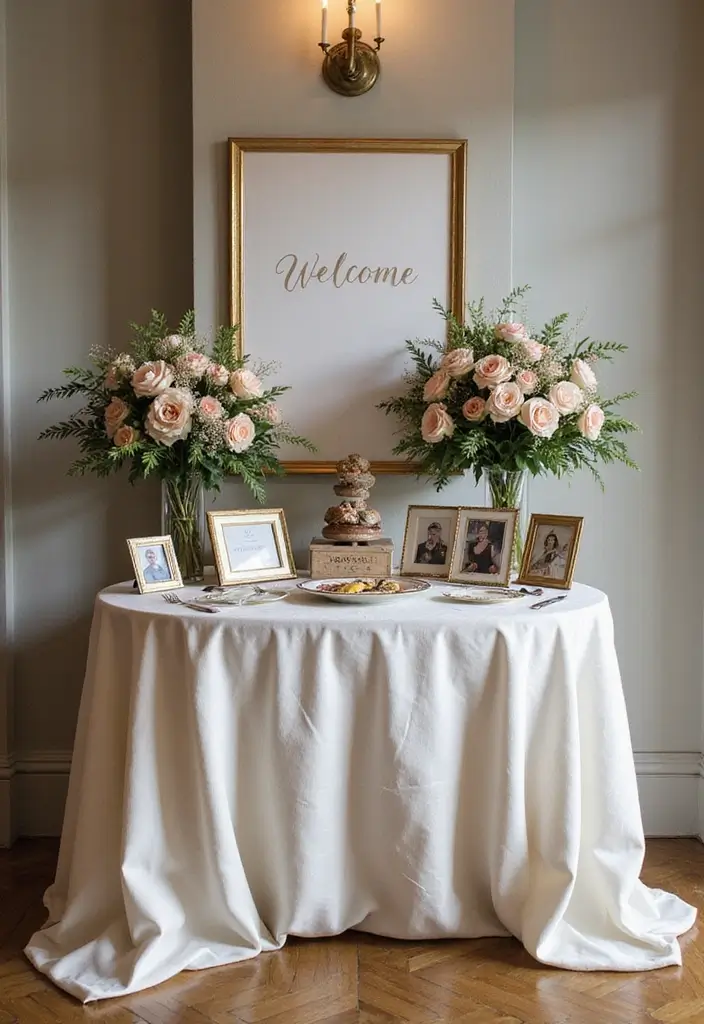 29 Welcome Bride Decoration Ideas That Say Wow - 5. Bridal Welcome Table