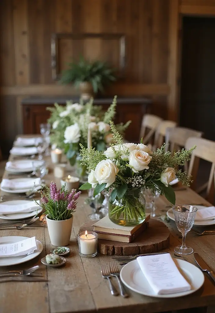 29 Welcome Bride Decoration Ideas That Say Wow - 8. Table Centerpieces with Personal Touches