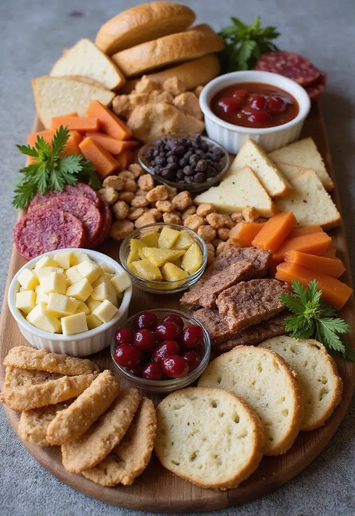 25 Bridal Shower Charcuterie Board Ideas That Guests Will Love - 14. Personalized Charcuterie Board