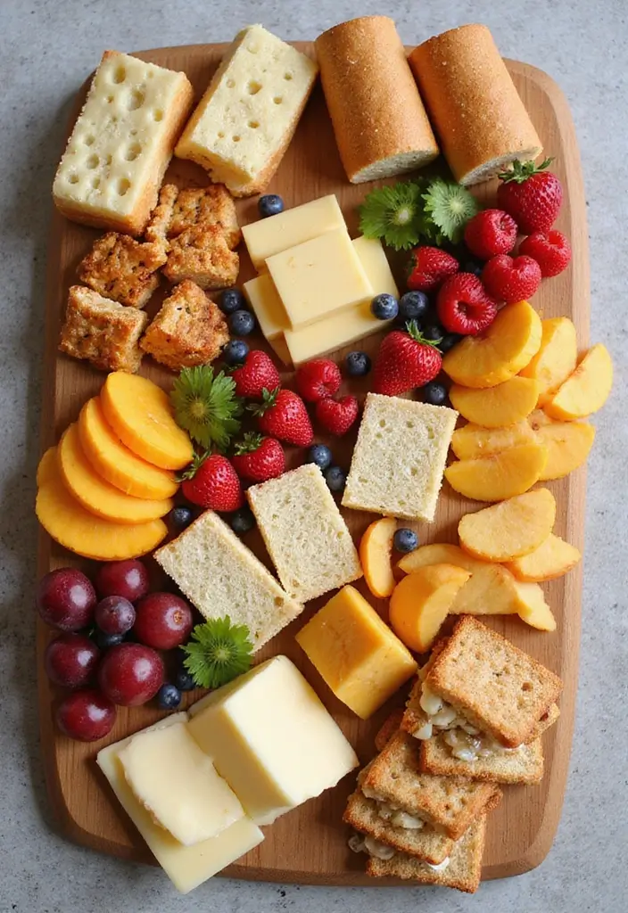 25 Bridal Shower Charcuterie Board Ideas That Guests Will Love - 16. Kid-Friendly Board