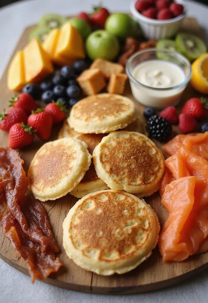 25 Bridal Shower Charcuterie Board Ideas That Guests Will Love - 6. Brunch-inspired Board