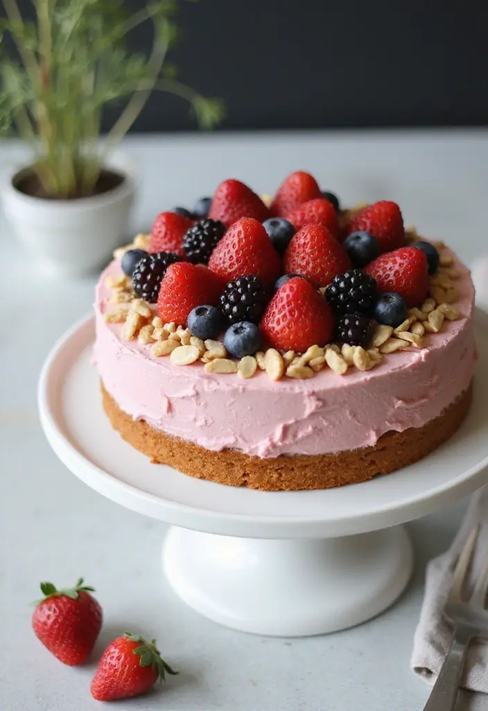 27 One Year Anniversary Cake Ideas That Celebrate Love - 16. Sugar-Free or Keto Cake