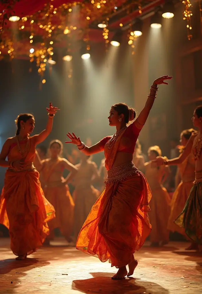 27 Seemantham Decoration Ideas That Honor Tradition - 24. Cultural Dance Performances