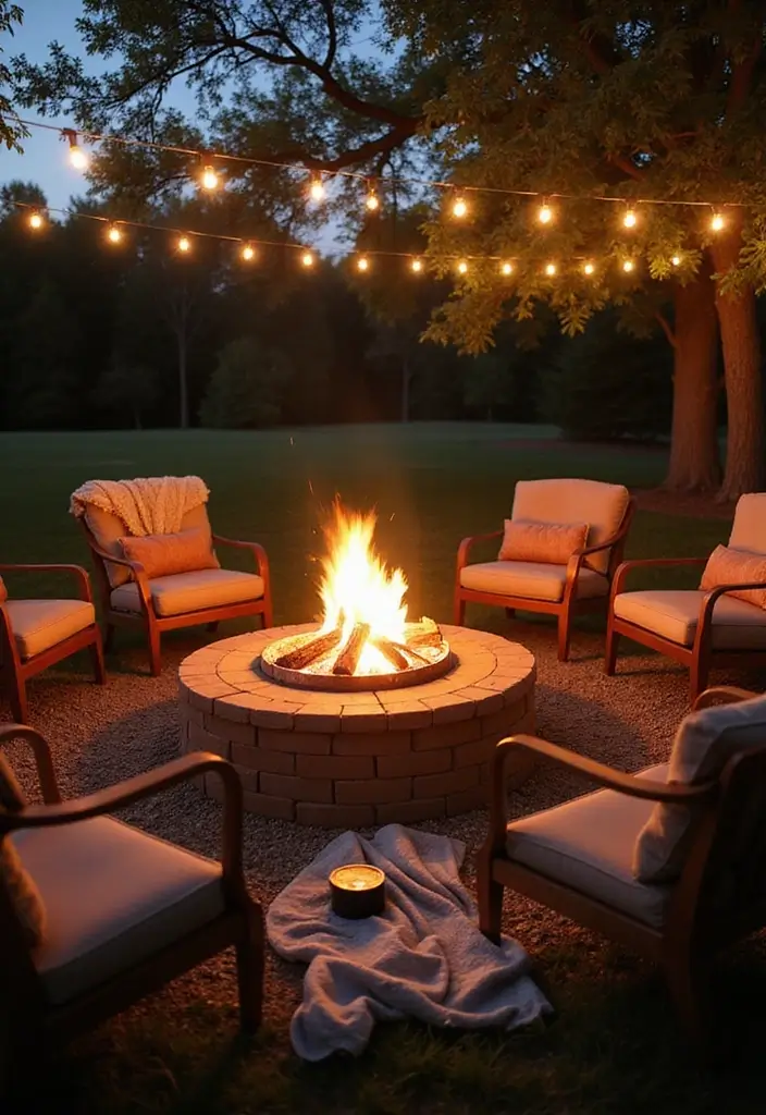27 Wedding Ideas Indoor That Feel Cozy and Stylish - 11. Cozy Fire Pits
