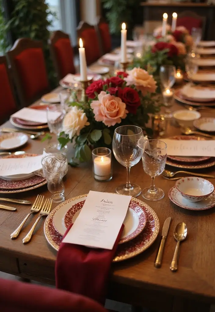 27 Wedding Ideas Indoor That Feel Cozy and Stylish - 14. Elegant Place Settings